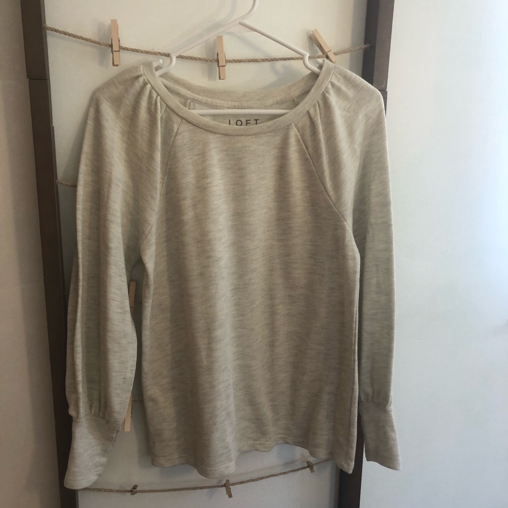 Loft Feminine Lightweight Sweatshirt, Like New